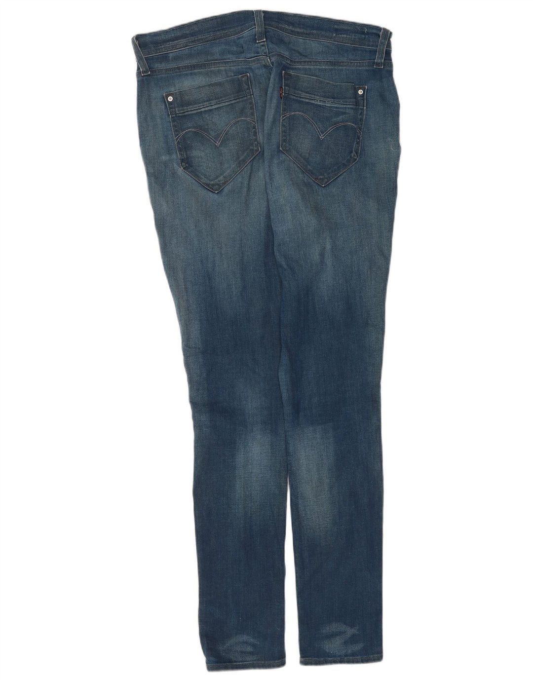 Levi's Womens Skinny Jeans W29 L32 Blue Cotton