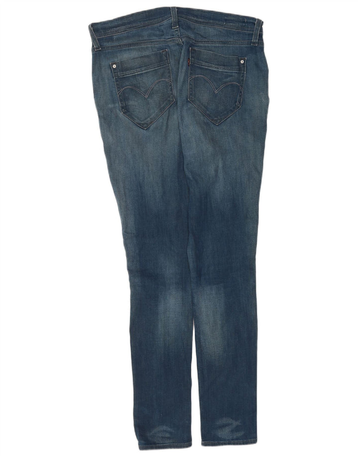 Levi's Womens Skinny Jeans W29 L32 Blue Cotton