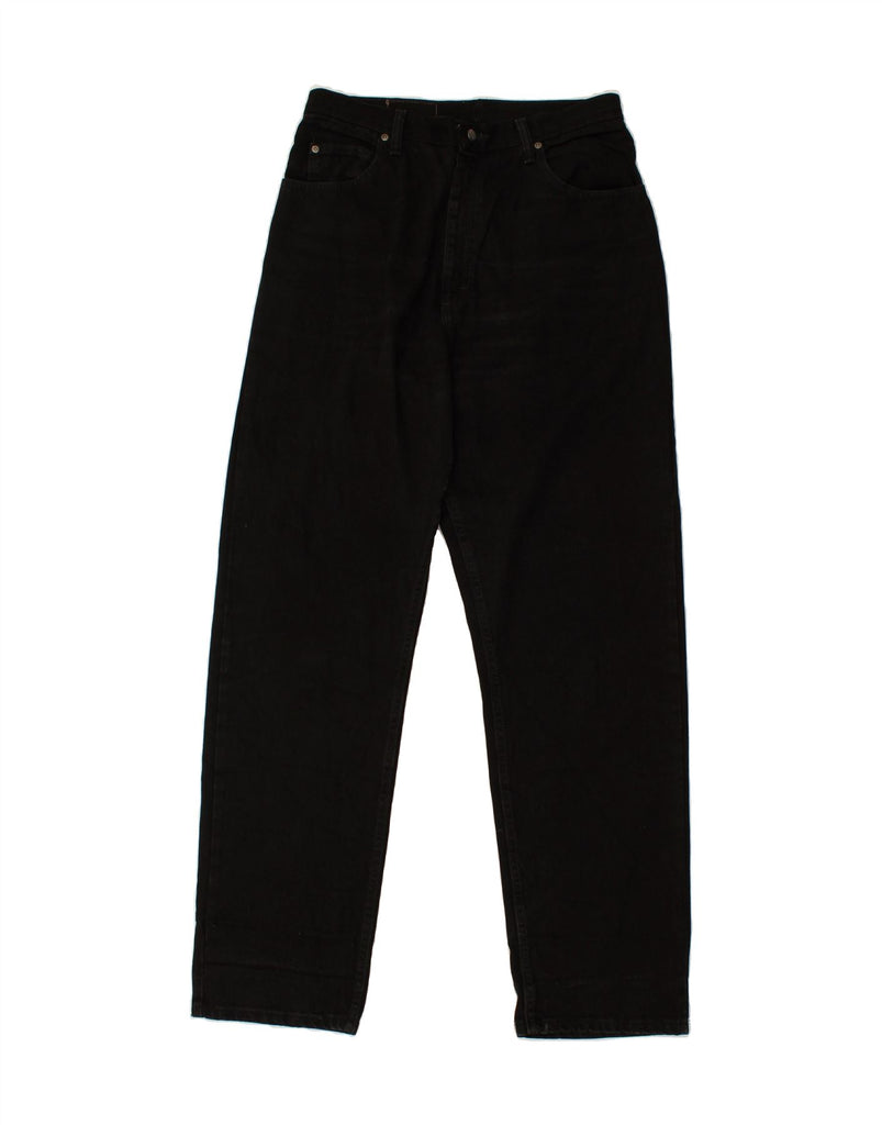 WRANGLER Mens Straight Jeans W34 L34 Black Cotton | Vintage Wrangler | Thrift | Second-Hand Wrangler | Used Clothing | Messina Hembry 