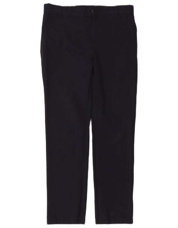 Marks & Spencer Boys Slim Chino Trousers 13-14 Years W32 L26 Navy Blue