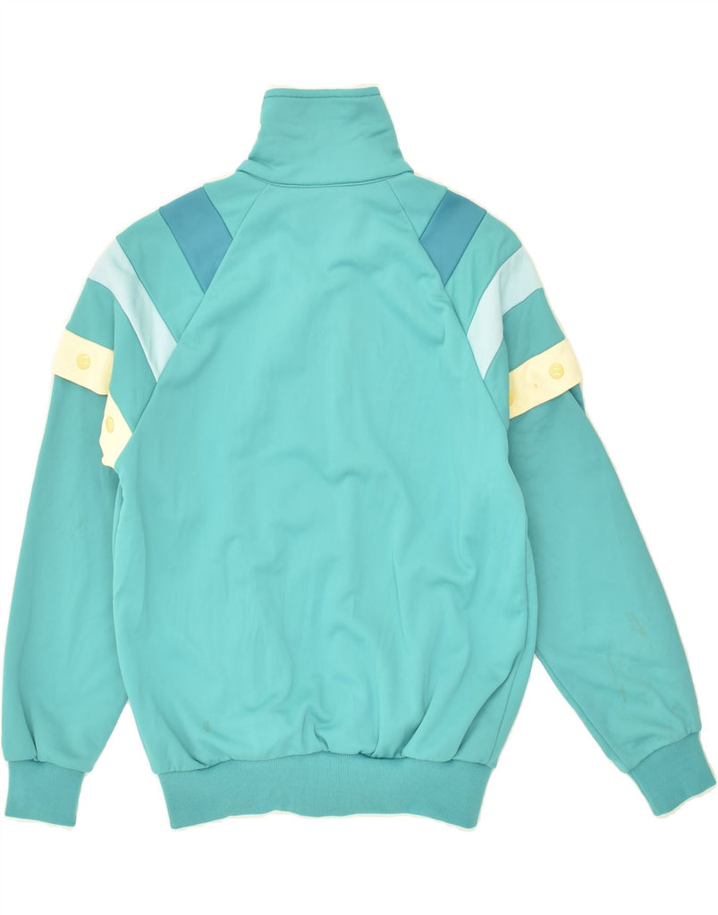 CAMPAGNOLO Womens Tracksuit Top Jacket IT 44 Medium Turquoise Polyamide | Vintage Campagnolo | Thrift | Second-Hand Campagnolo | Used Clothing | Messina Hembry 