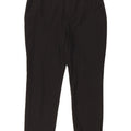Zara Womens Slim Suit Trousers EU 38 Small W28 L26 Black