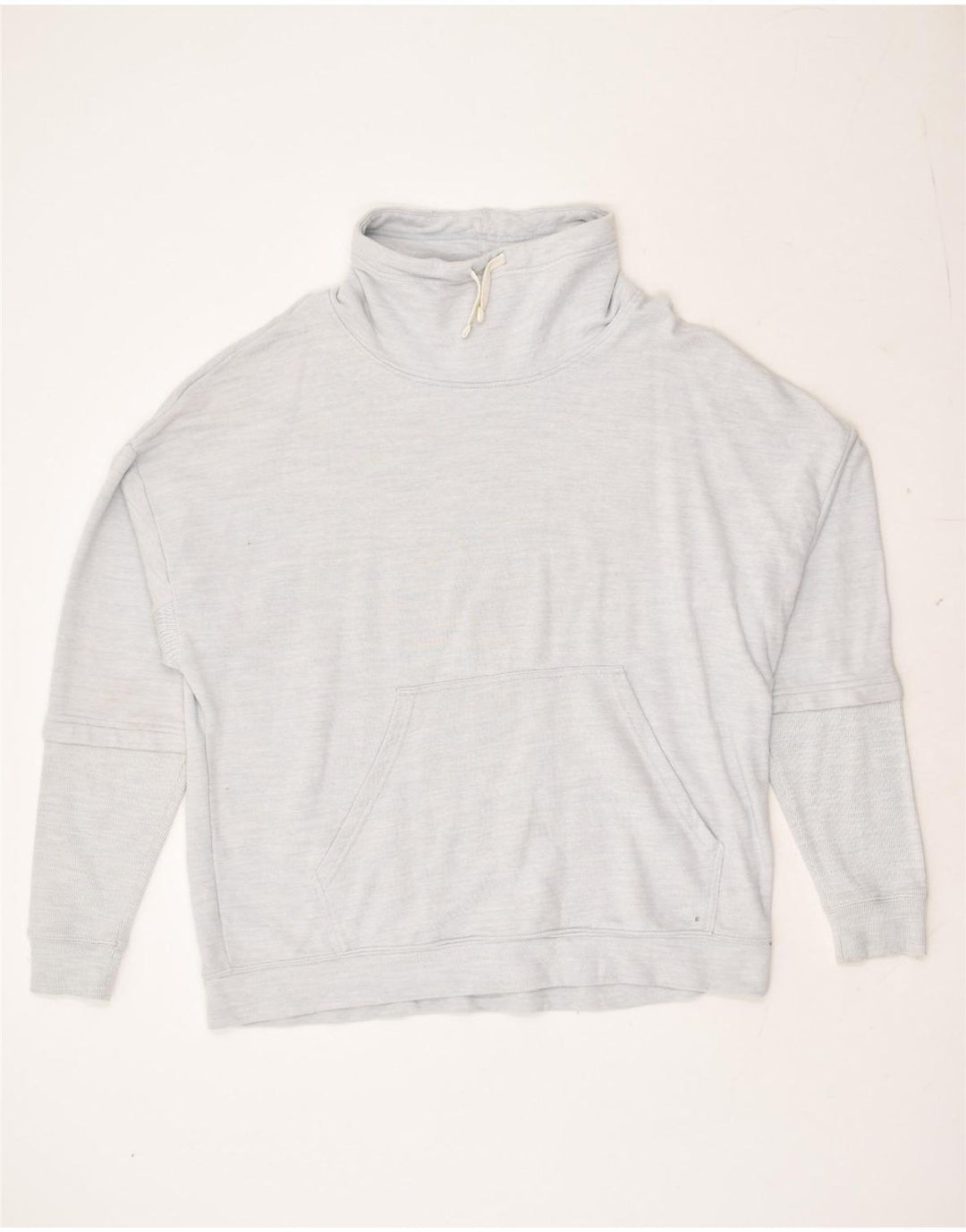 REEBOK Womens Sweatshirt Jumper UK 20 2XL Grey Cotton | Vintage Reebok | Thrift | Second-Hand Reebok | Used Clothing | Messina Hembry 