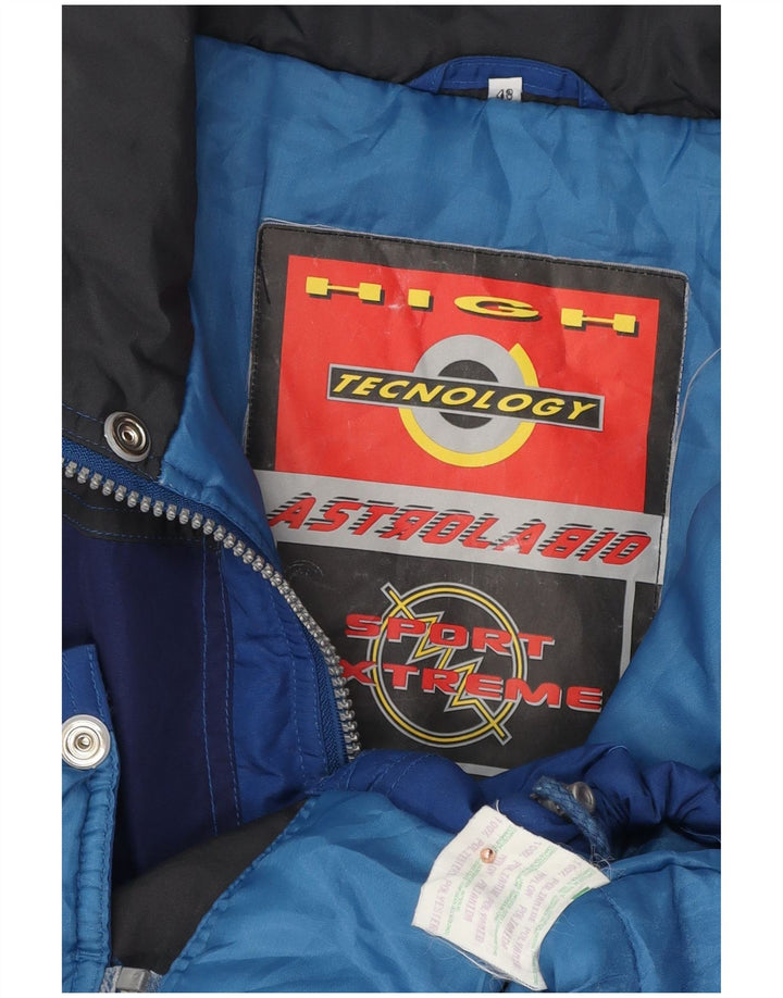 Astrolabio Mens Ski Jacket US 48 4XL Blue Colourblock Polyamide