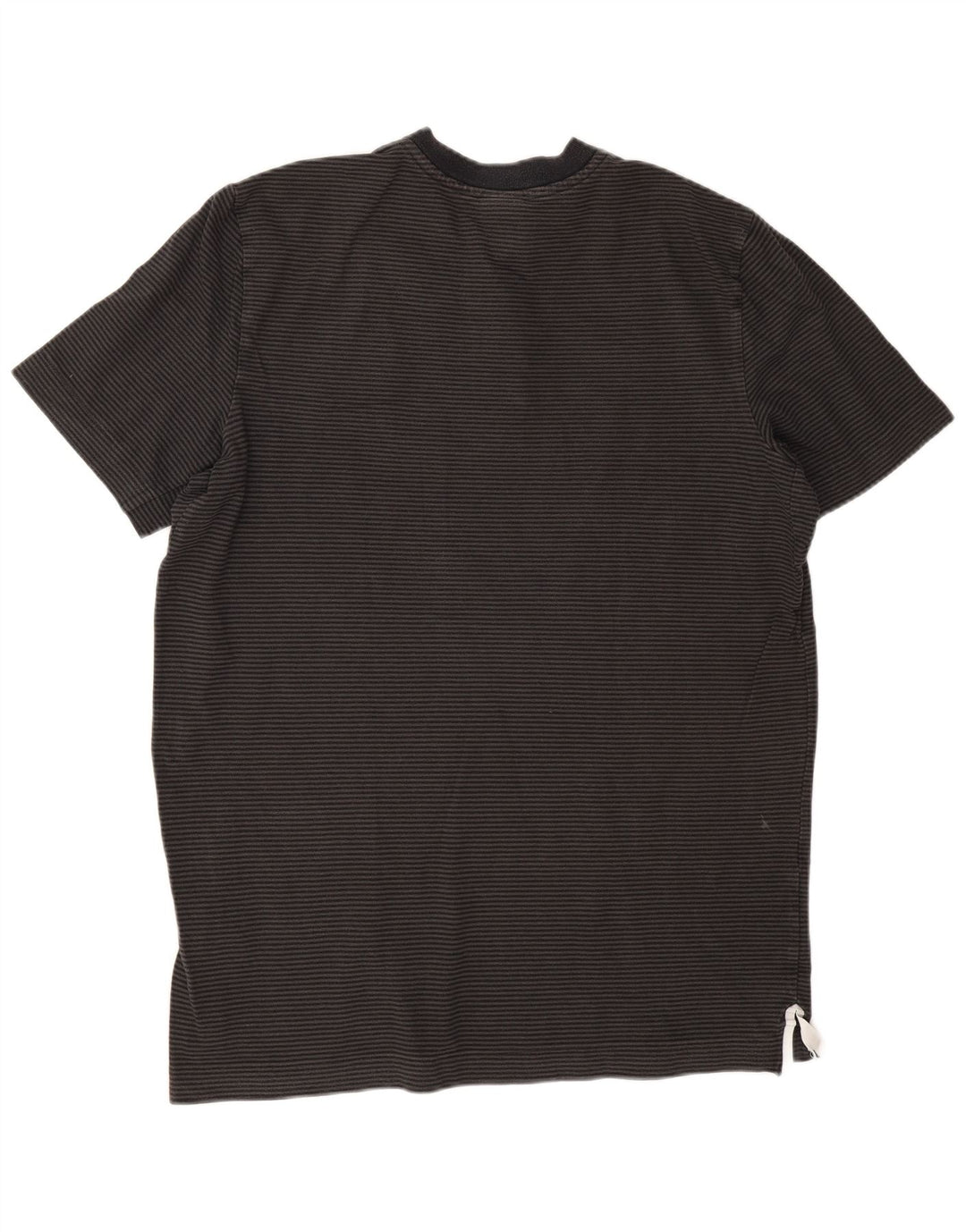 Nike Mens Graphic T-Shirt Top XL Grey Striped Cotton