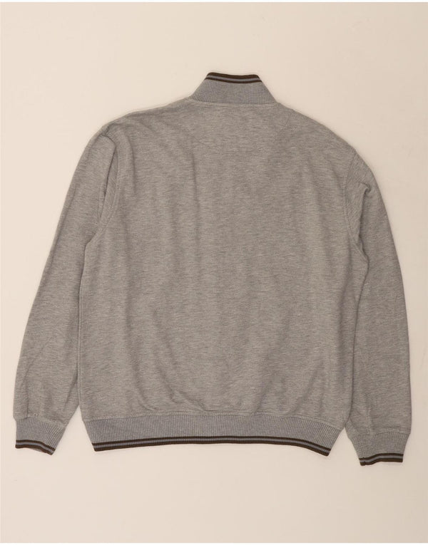 Harmont & Blaine Mens Regular Fit Tracksuit Top Jacket 3XL Grey Flecked