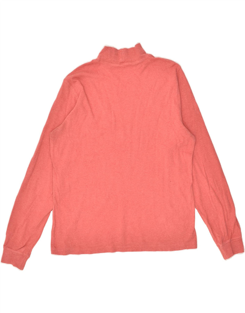 L.L.BEAN Womens Top Long Sleeve UK 14 Medium Pink Cotton | Vintage L.L.Bean | Thrift | Second-Hand L.L.Bean | Used Clothing | Messina Hembry 