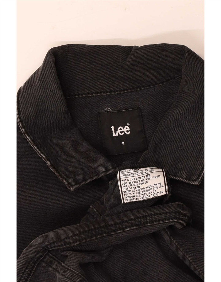 Lee Boys Denim Jacket 7-8 Years Black Cotton