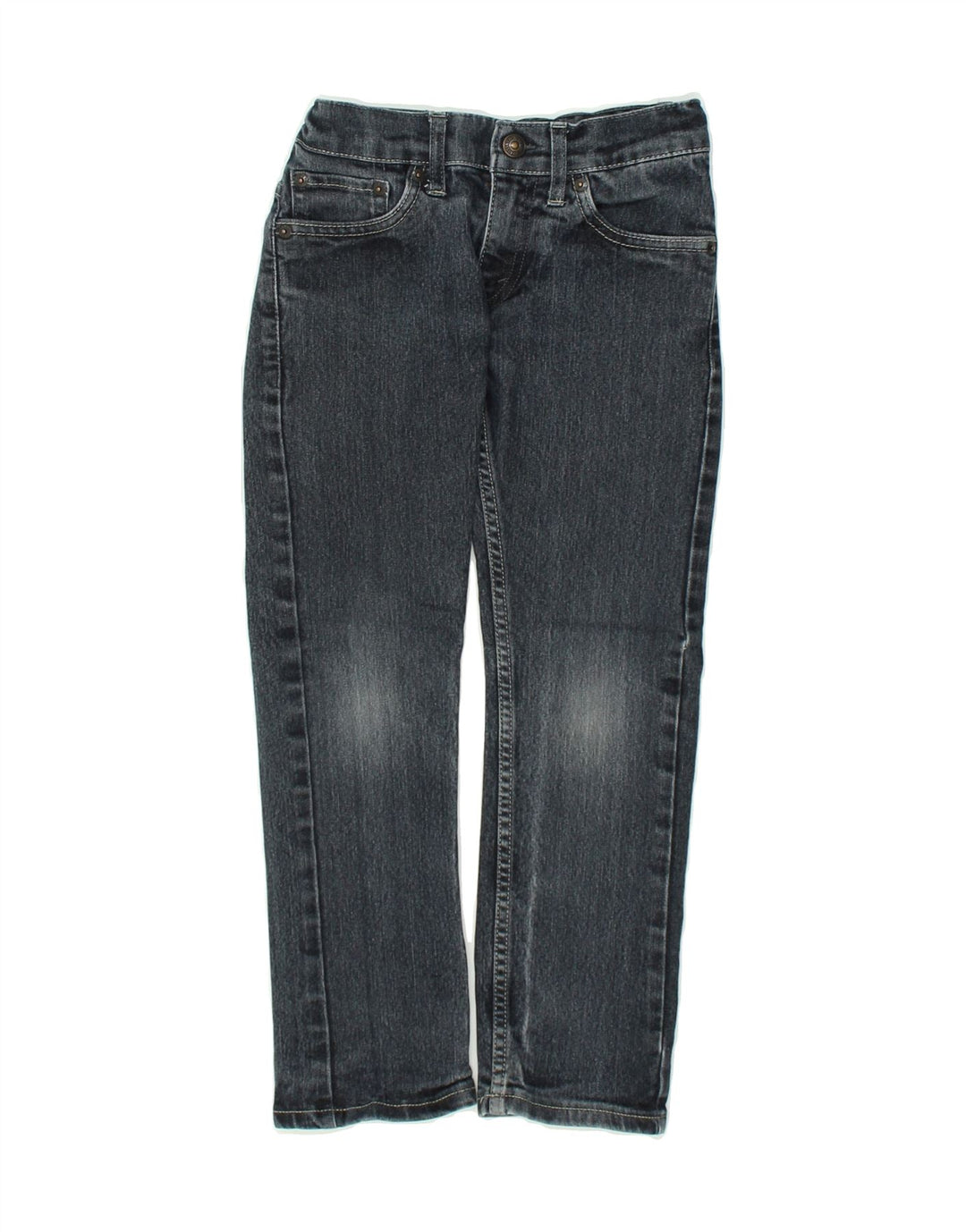 LEVI'S Boys Slim Jeans 7-8 Years W24 L22  Blue Cotton | Vintage Levi's | Thrift | Second-Hand Levi's | Used Clothing | Messina Hembry 