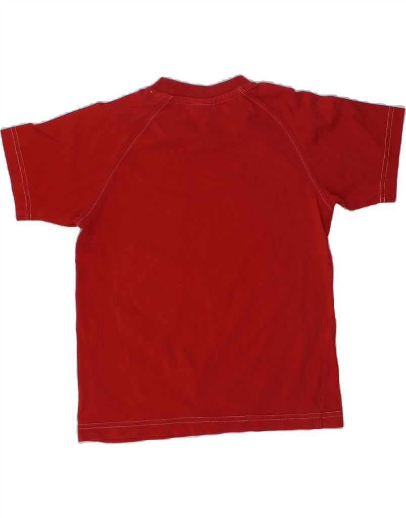 ADIDAS Boys Graphic T-Shirt Top 7-8 Years Red Cotton | Vintage Adidas | Thrift | Second-Hand Adidas | Used Clothing | Messina Hembry 