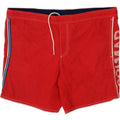 COLMAR Mens Graphic Swimming Shorts IT 50 Large Red Vintage Colmar and Second-Hand Colmar from Messina Hembry 