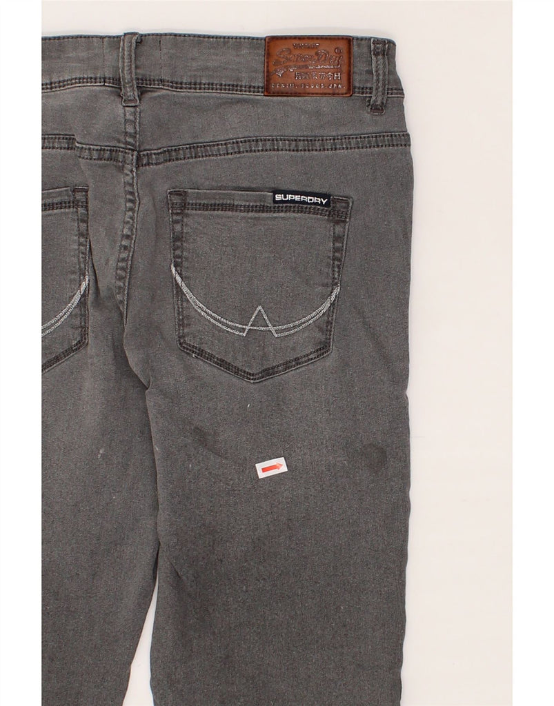 SUPERDRY Womens Skinny Jeans W28 L29 Grey Cotton Vintage Superdry and Second-Hand Superdry from Messina Hembry 
