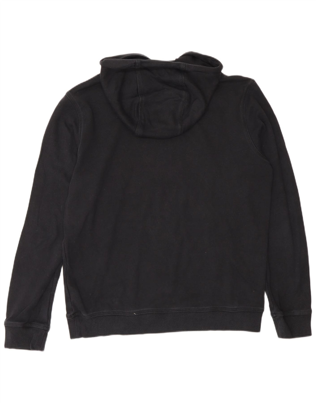 Hugo Boss Mens Hoodie Jumper Large Black Cotton