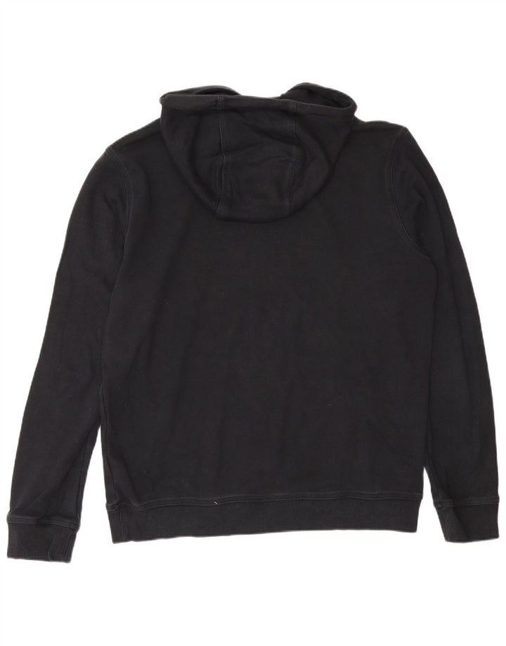 Hugo Boss Mens Hoodie Jumper Large Black Cotton