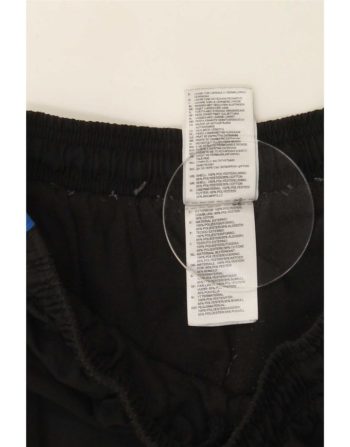 Adidas Mens Tracksuit Trousers Joggers Large Black Polyester