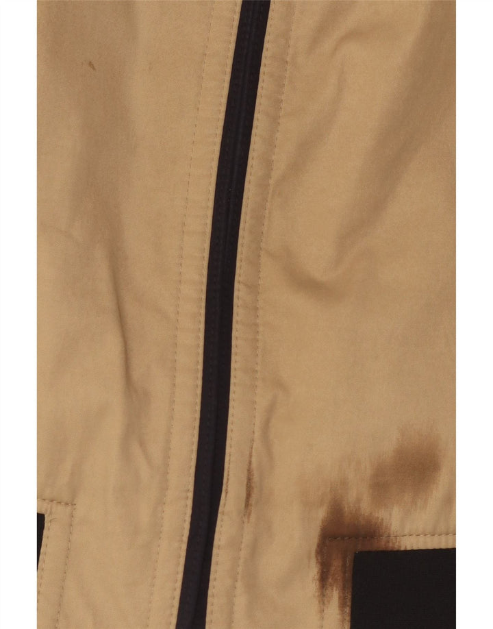 Pierre Cardin Mens Bomber Jacket IT 54 2XL Beige Polyester