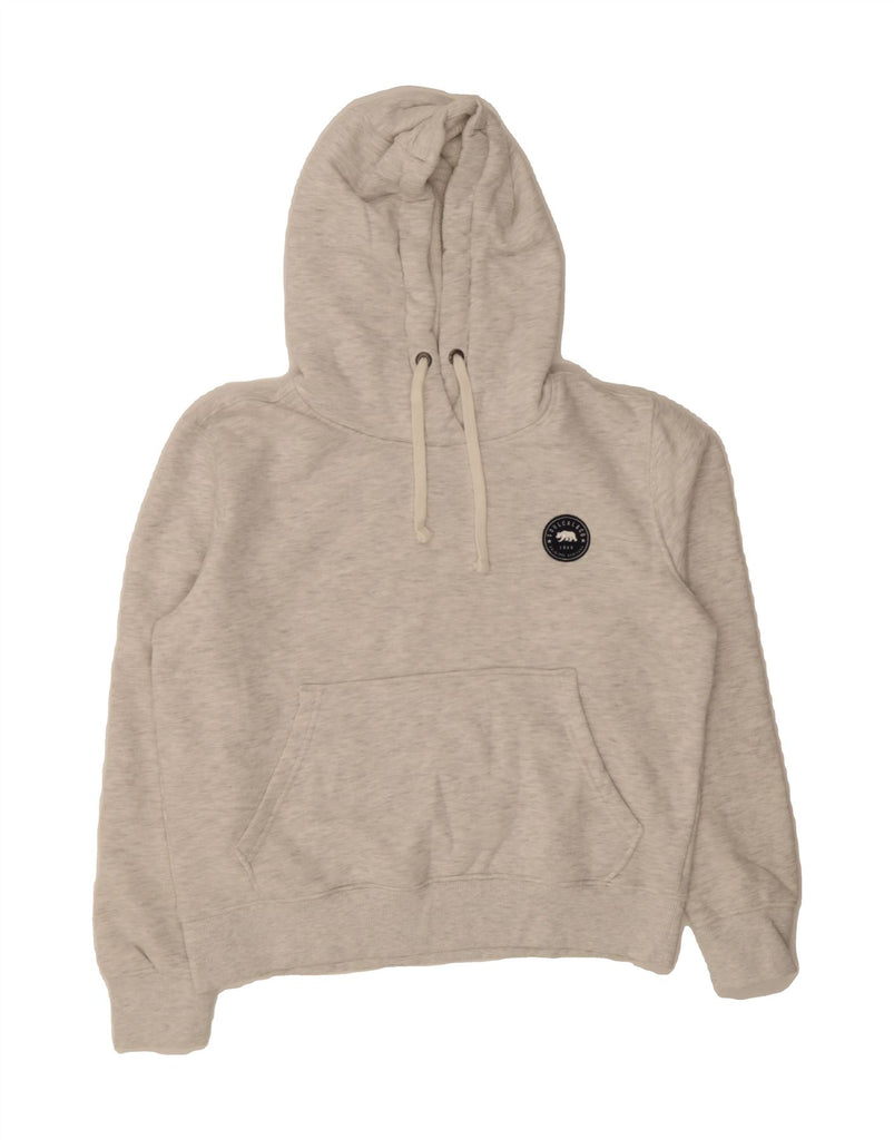 SOUL CAL Womens Hoodie Jumper UK 14 Large Grey Cotton Vintage Soul Cal and Second-Hand Soul Cal from Messina Hembry 