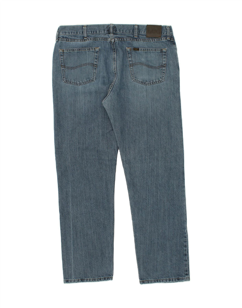 LEE Mens Straight Jeans W38 L32 Blue Cotton | Vintage Lee | Thrift | Second-Hand Lee | Used Clothing | Messina Hembry 