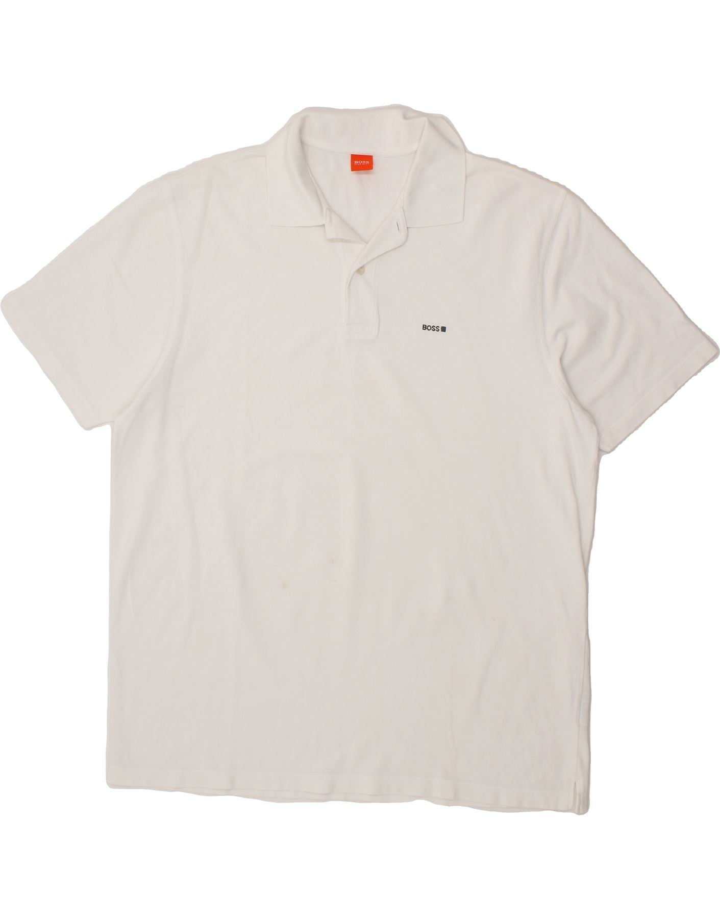 Polo da uomo HUGO BOSS 2XL in cotone bianco