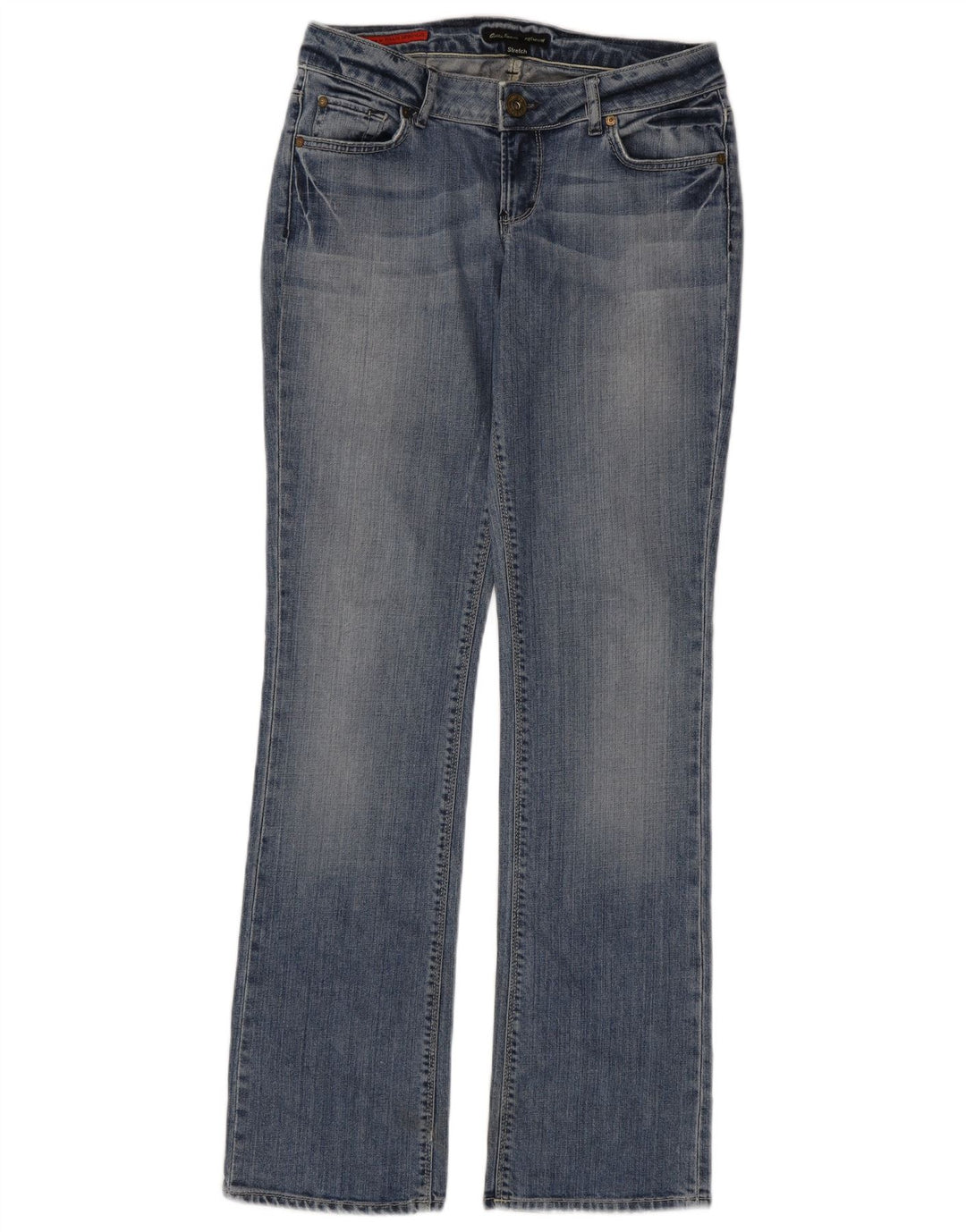 Guess Womens Bootcut Jeans W29 L34 Blue Cotton