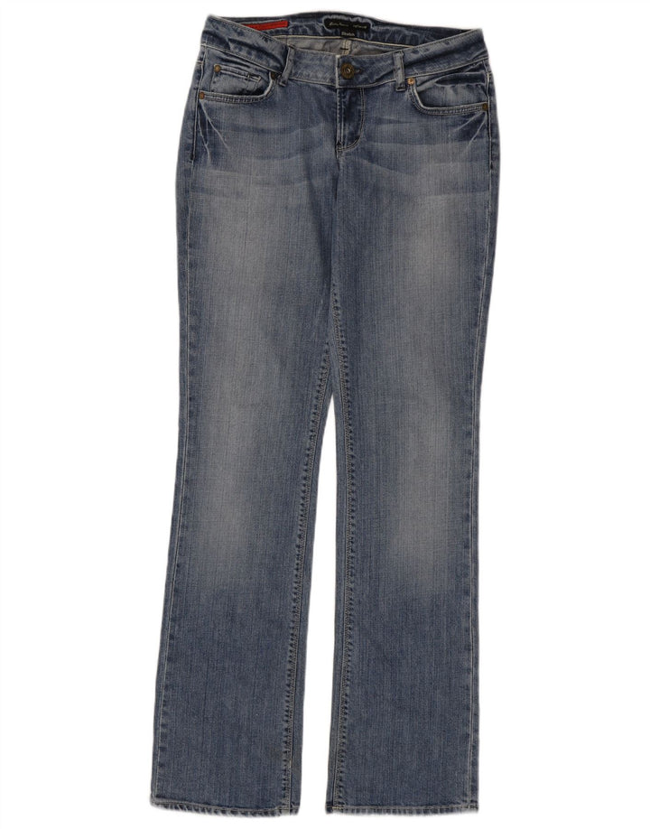 Guess Womens Bootcut Jeans W29 L34 Blue Cotton