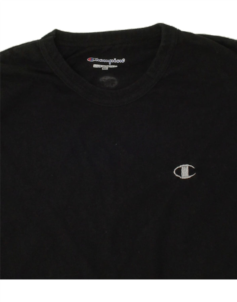 CHAMPION Mens Vest Top XL Black Vintage Champion and Second-Hand Champion from Messina Hembry 