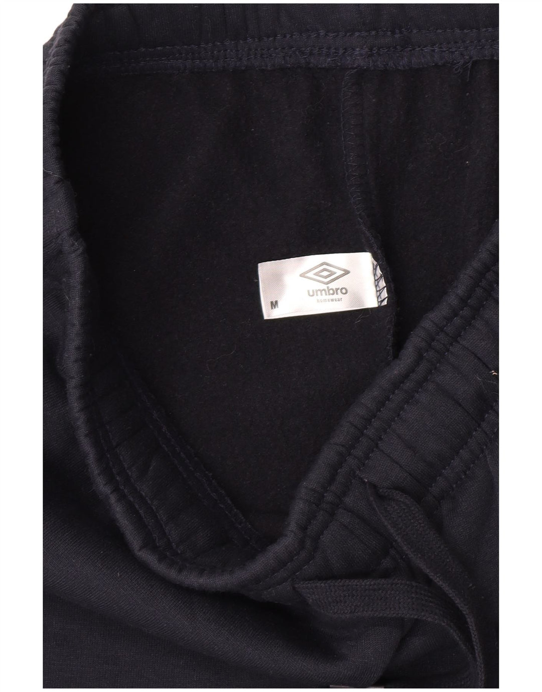 Umbro Womens Tracksuit Trousers Joggers UK 12 Medium Navy Blue Cotton