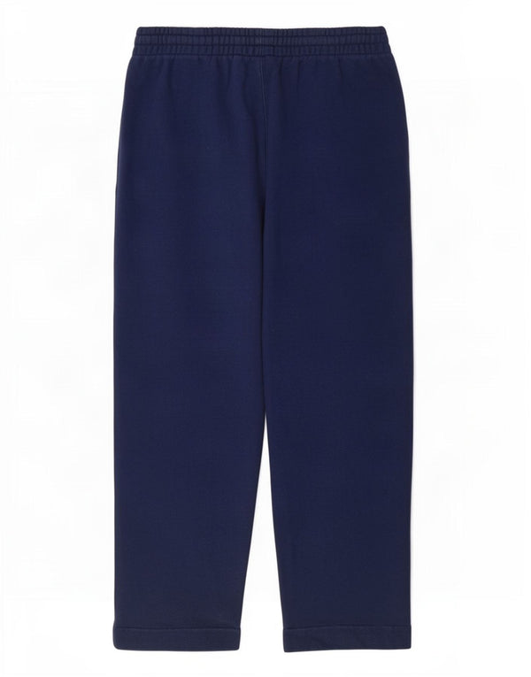 Adidas Mens Tracksuit Trousers Small Navy Blue Cotton