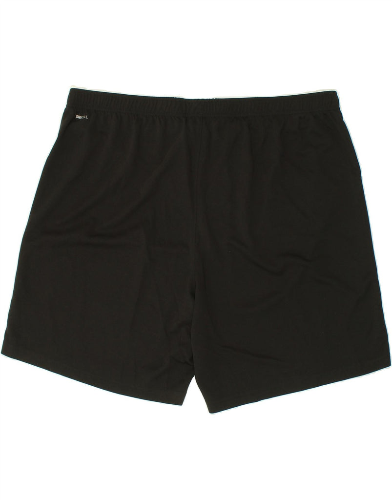 PUMA Mens Sport Shorts 3XL Black Polyester | Vintage Puma | Thrift | Second-Hand Puma | Used Clothing | Messina Hembry 