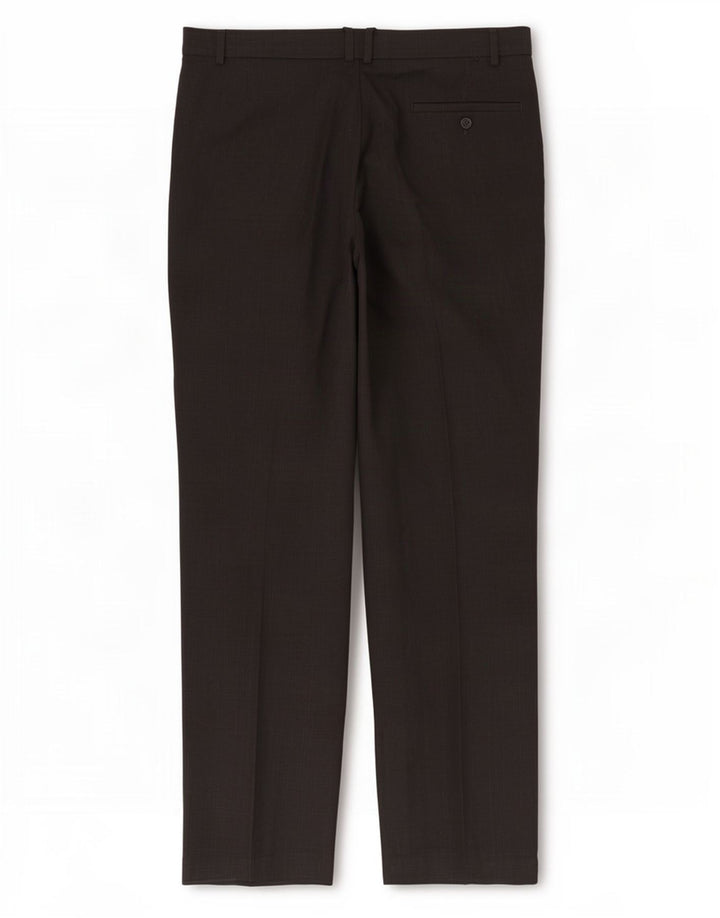 Marks & Spencer Mens Straight Suit Trousers W40 L33 Black Polyester