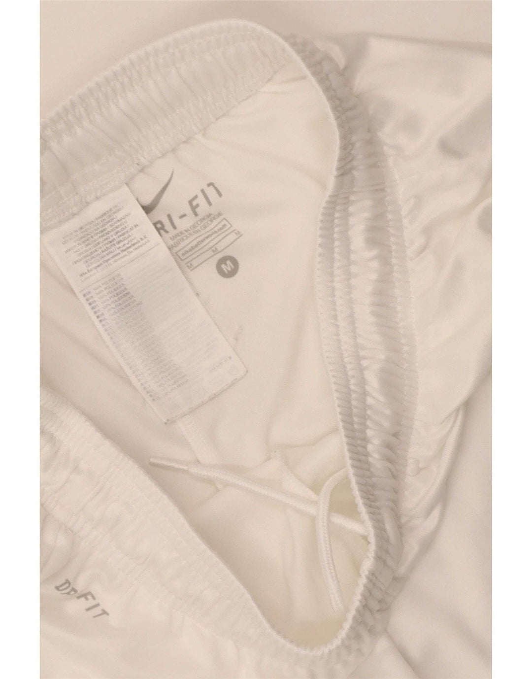 Nike Mens Dri Fit Sport Shorts Medium White Polyester