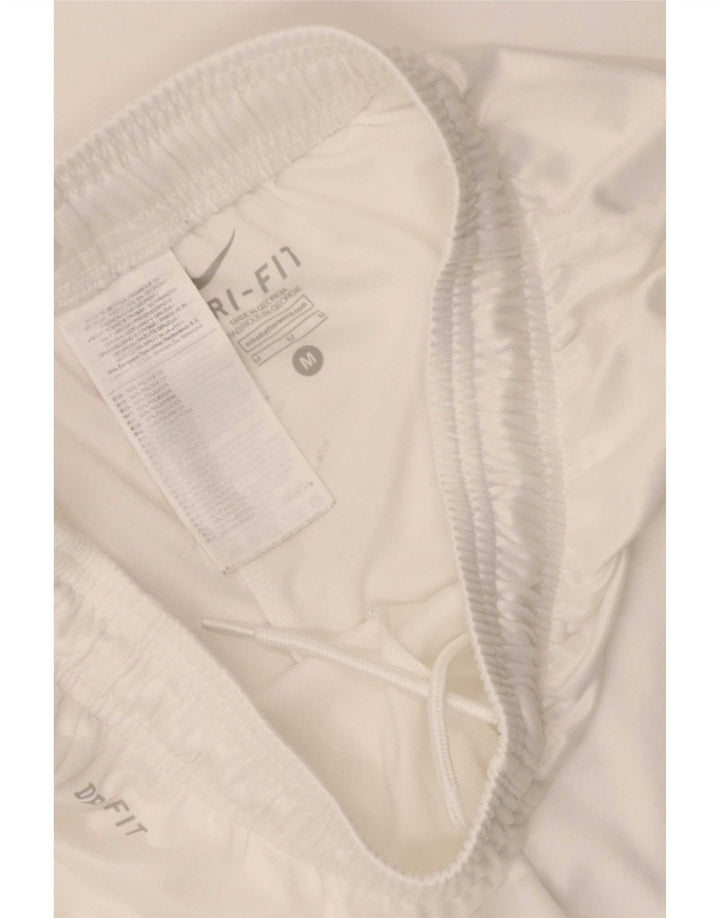 Nike Mens Dri Fit Sport Shorts Medium White Polyester