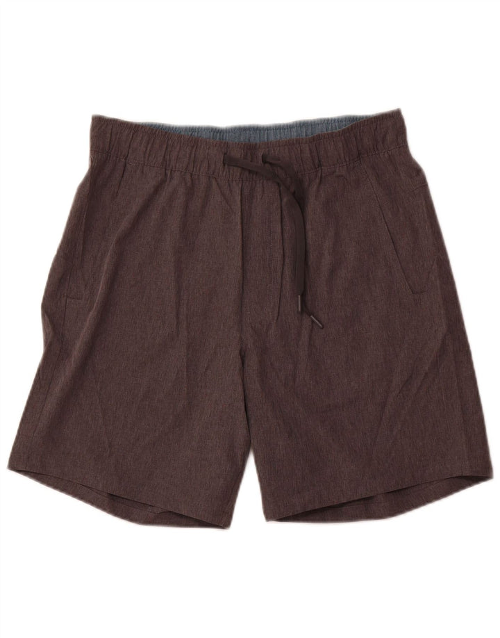 EDDIE BAUER Mens Sport Shorts Medium  Grey Polyester
