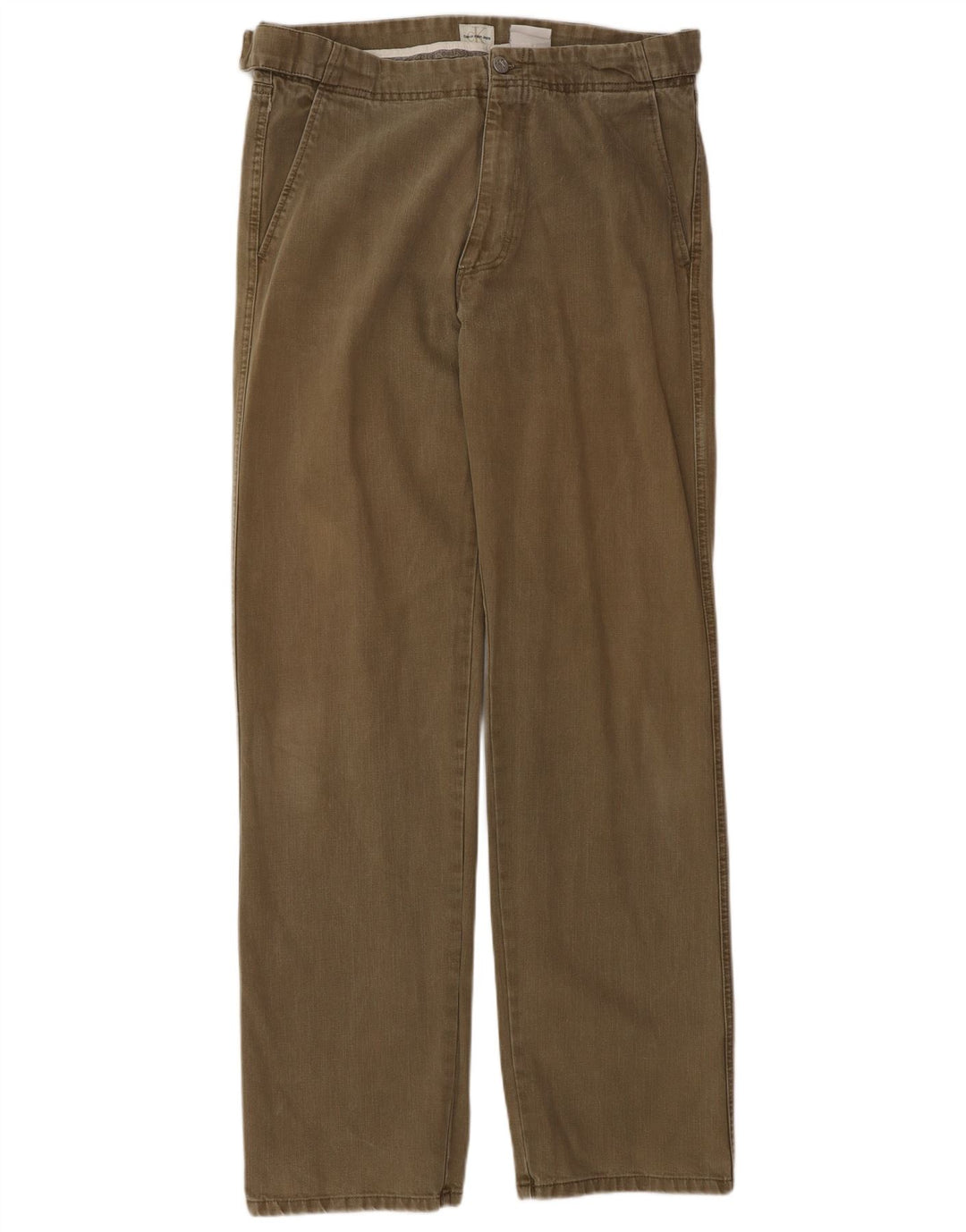 Calvin Klein Mens Straight Jeans W34 L34 Brown