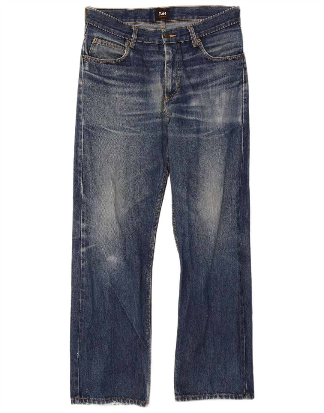 Lee Mens Ranger Bootcut Jeans W34 L30 Blue Cotton