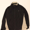 KAPPA Mens Windbreaker Jacket UK 44 2XL Black Colourblock Polyamide Vintage Kappa and Second-Hand Kappa from Messina Hembry 