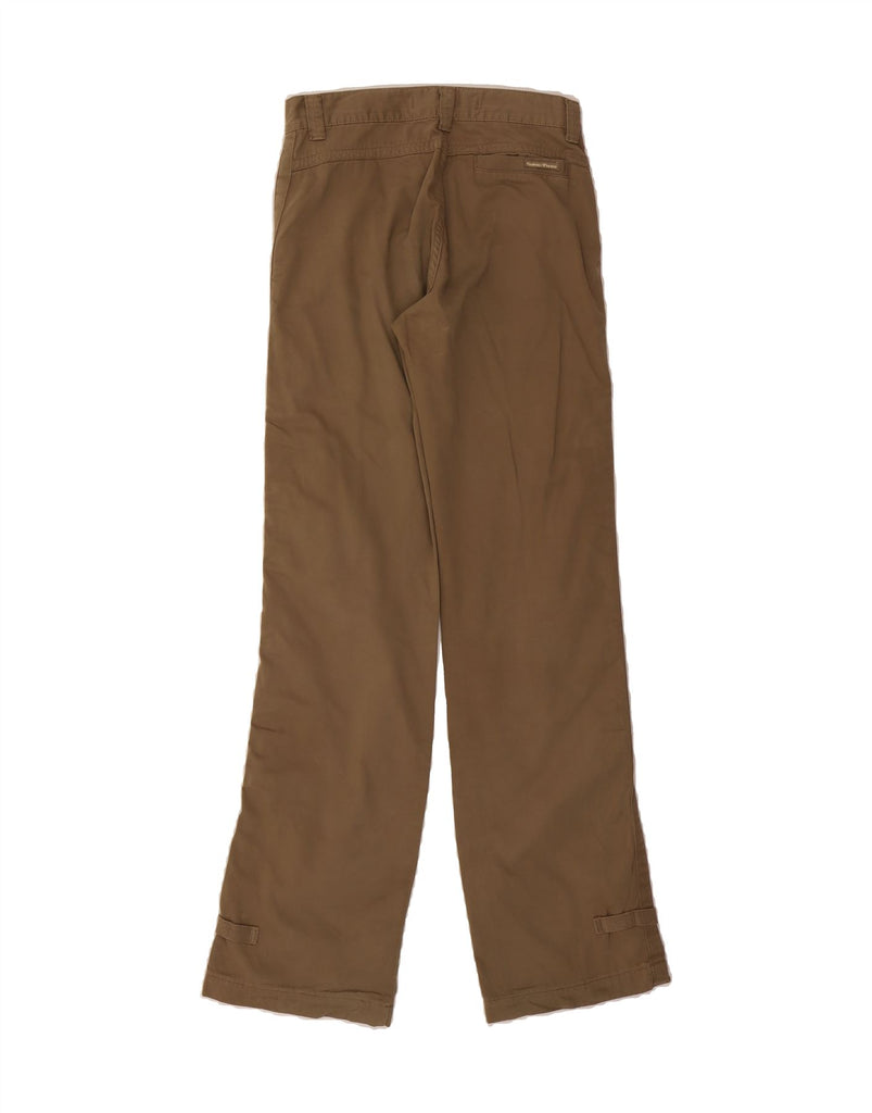 TAKE TWO Womens Straight Chino Trousers W29 L34 Brown Vintage Take Two and Second-Hand Take Two from Messina Hembry 