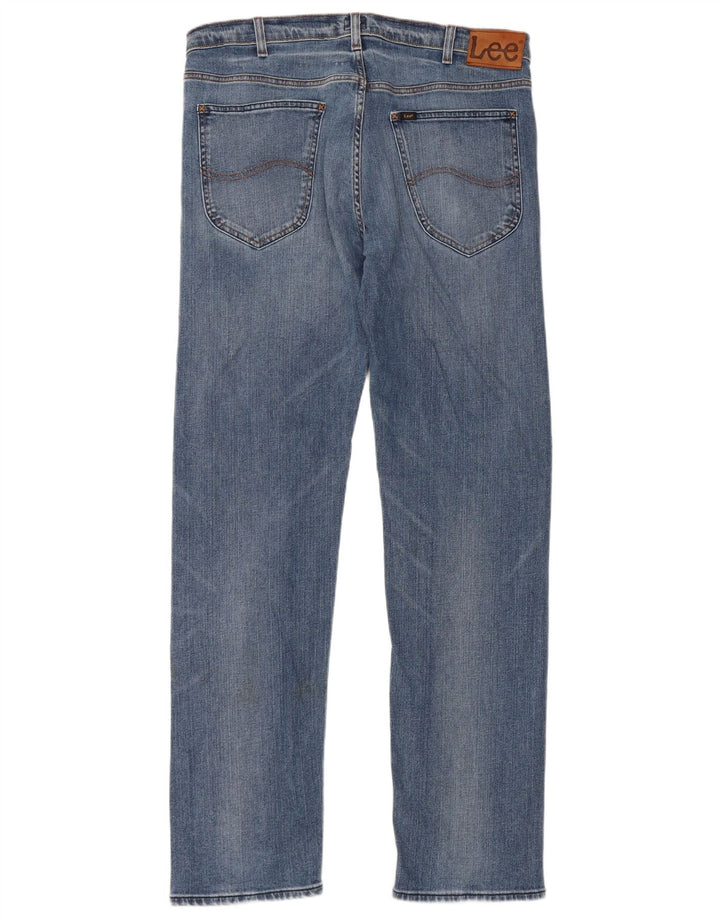 Lee Mens Daren Slim Jeans W36 L34 Blue Cotton