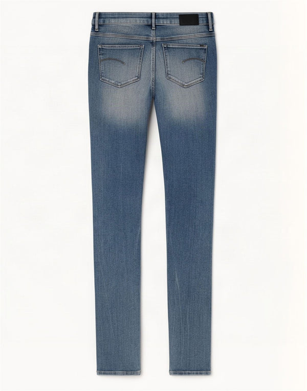 G-Star Womens Skinny Jeans W26 L34 Blue Cotton