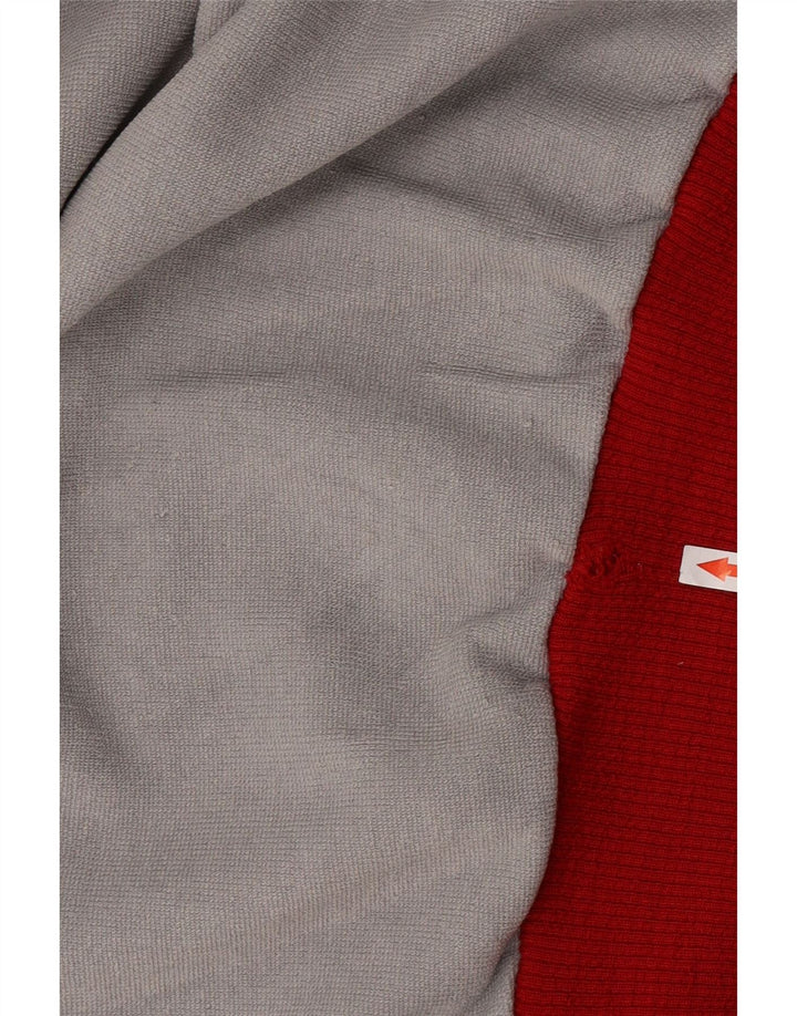 Vintage Mens Sweatshirt Jumper IT 54 XL Grey Colourblock