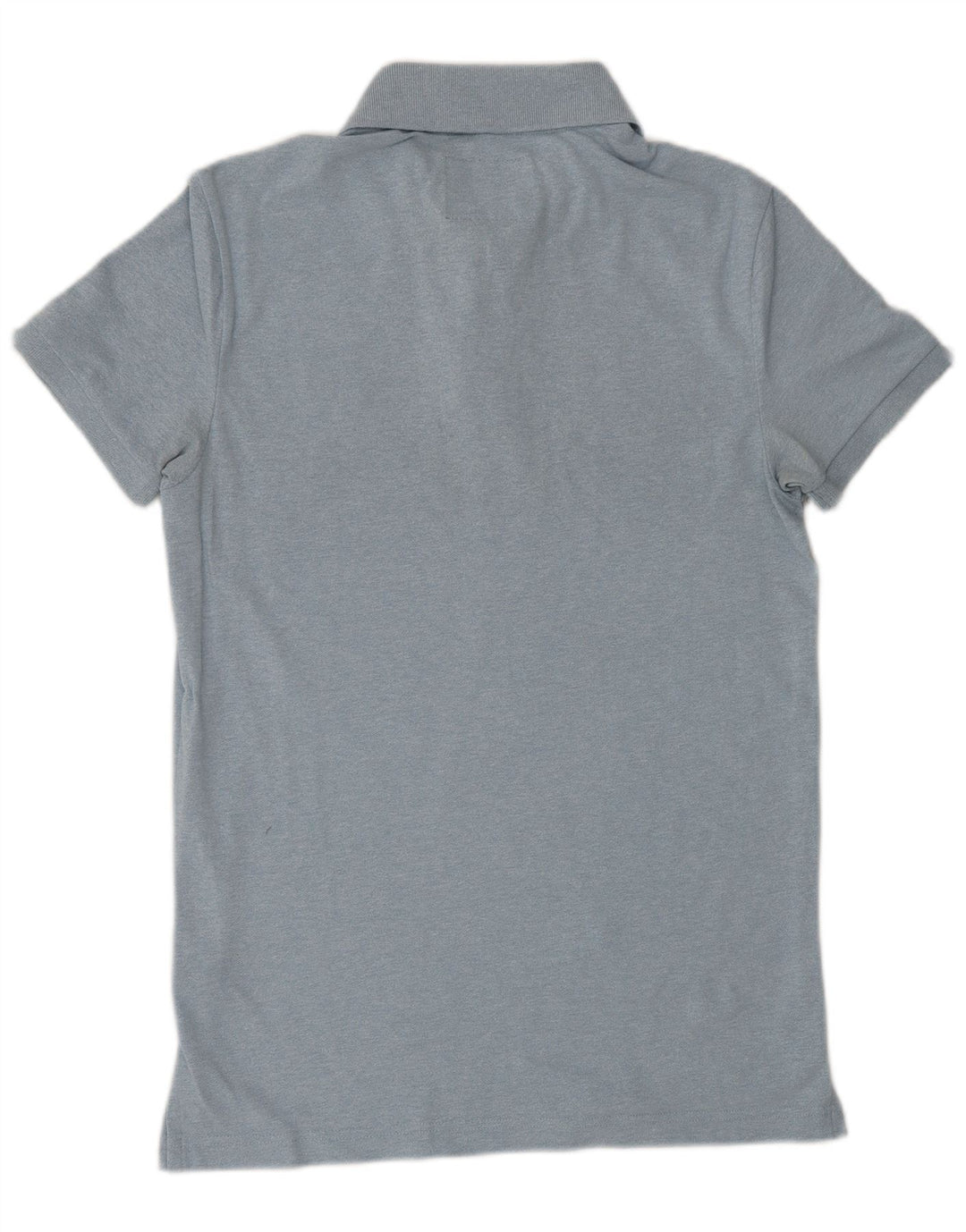 HOLLISTER Mens Polo Shirt Small Blue Cotton