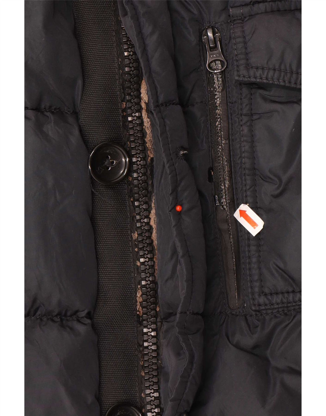 Montecore Mens Padded Jacket IT 50 Large Navy Blue Polyamide