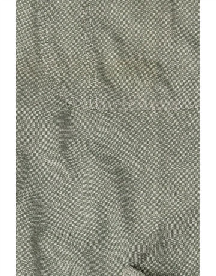 Timberland Mens Shirt Medium Green Cotton