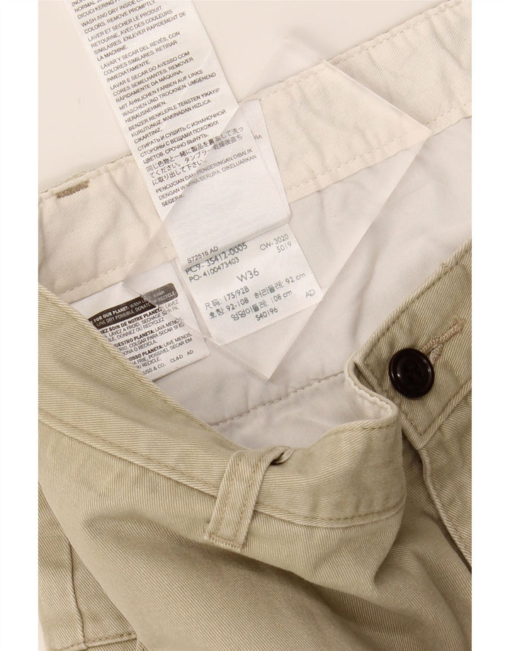 DOCKERS Mens Cargo Shorts W36 Large Beige Cotton Vintage Dockers and Second-Hand Dockers from Messina Hembry 