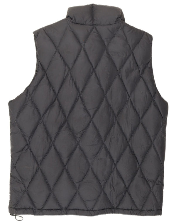 Alberto Aspesi Mens Padded Gilet UK 42 XL Navy Blue