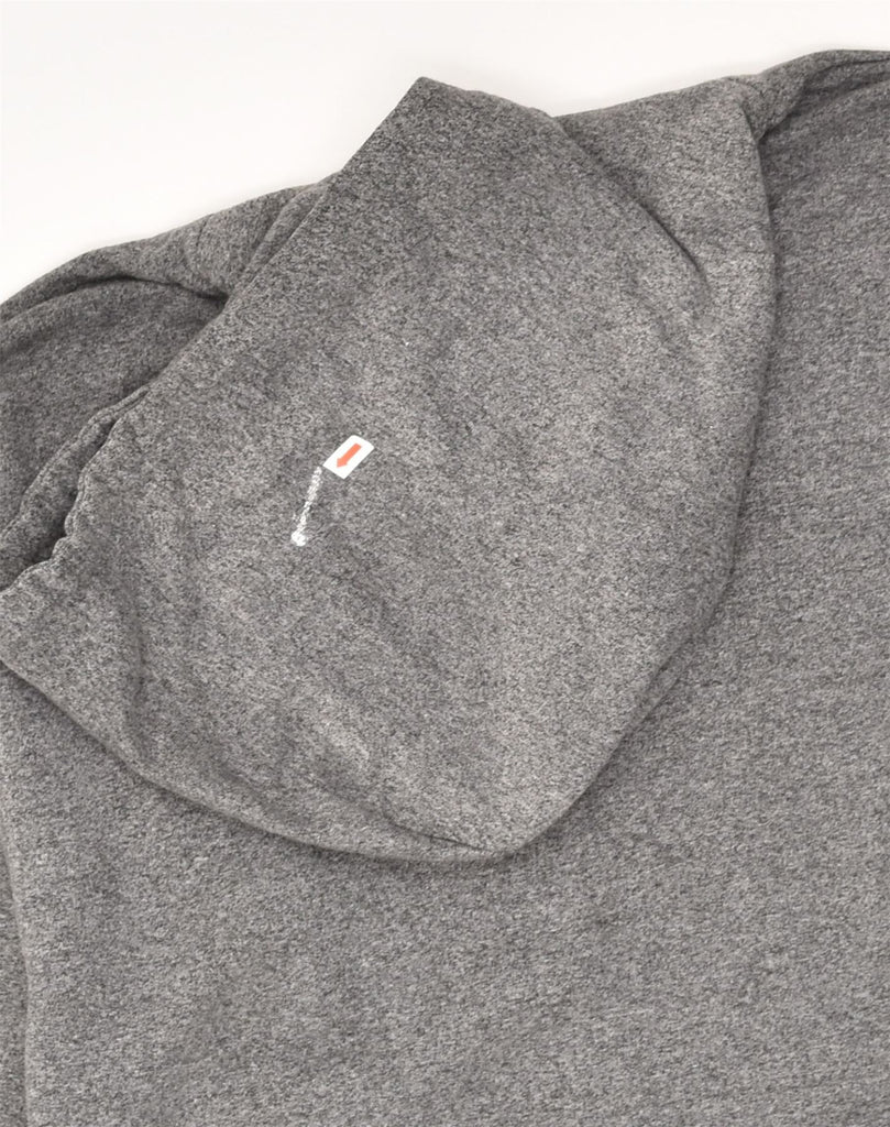 CHAMPION Mens Zip Hoodie Sweater XL Grey Flecked Cotton | Vintage Champion | Thrift | Second-Hand Champion | Used Clothing | Messina Hembry 