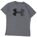 Under Armour Boys Graphic T-Shirt Top 9-10 Years Medium Grey Flecked