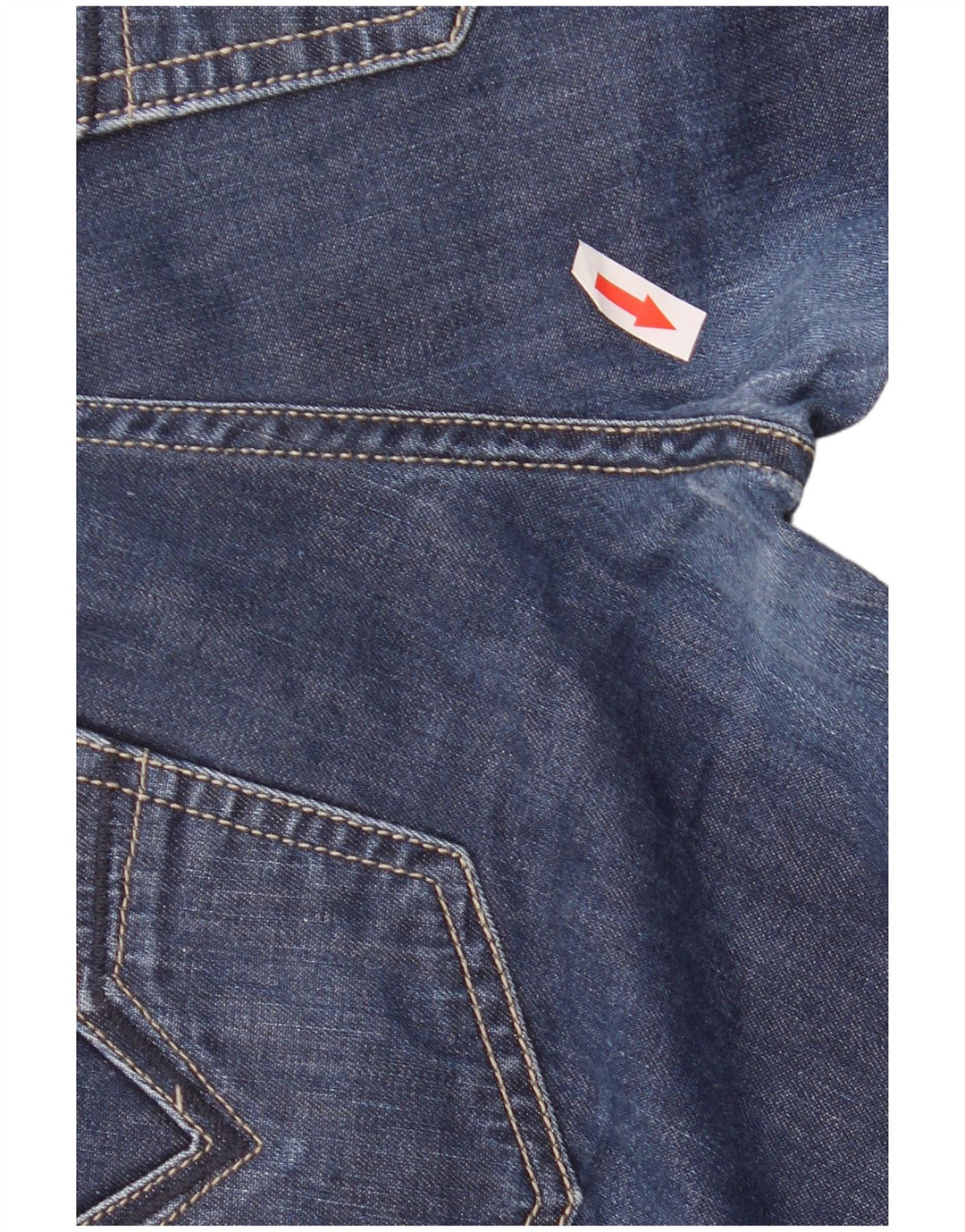 Diesel Mens Larkee Straight Regular Denim Shorts W30 Medium Navy Blue
