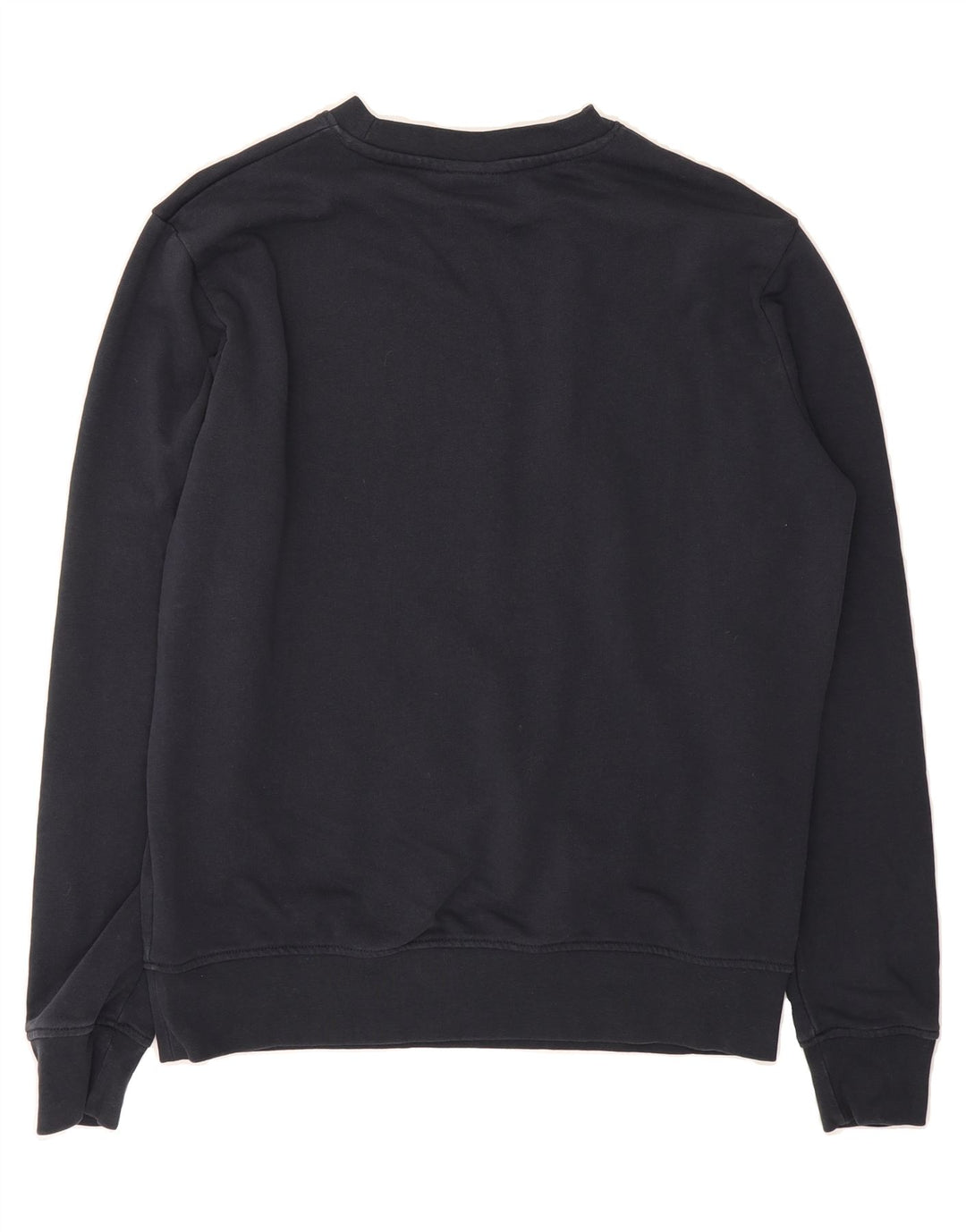 ELLESSE Mens Graphic Sweatshirt Jumper Small Black Cotton Vintage Ellesse and Second-Hand Ellesse from Messina Hembry 