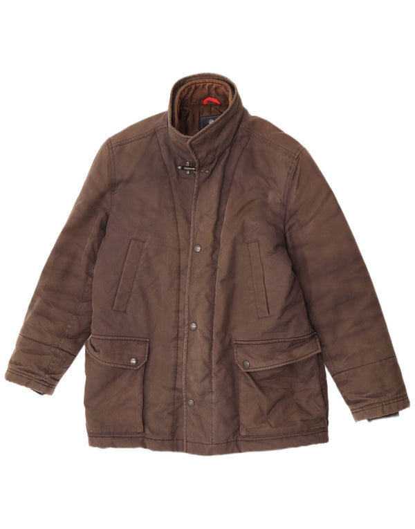 Fay Mens Utility Jacket UK 38 Medium Brown